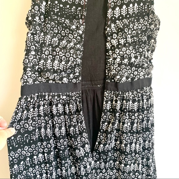 ANTHROPOLOGIE Postmark Ruched Smoked Dress - Picture 11 of 14